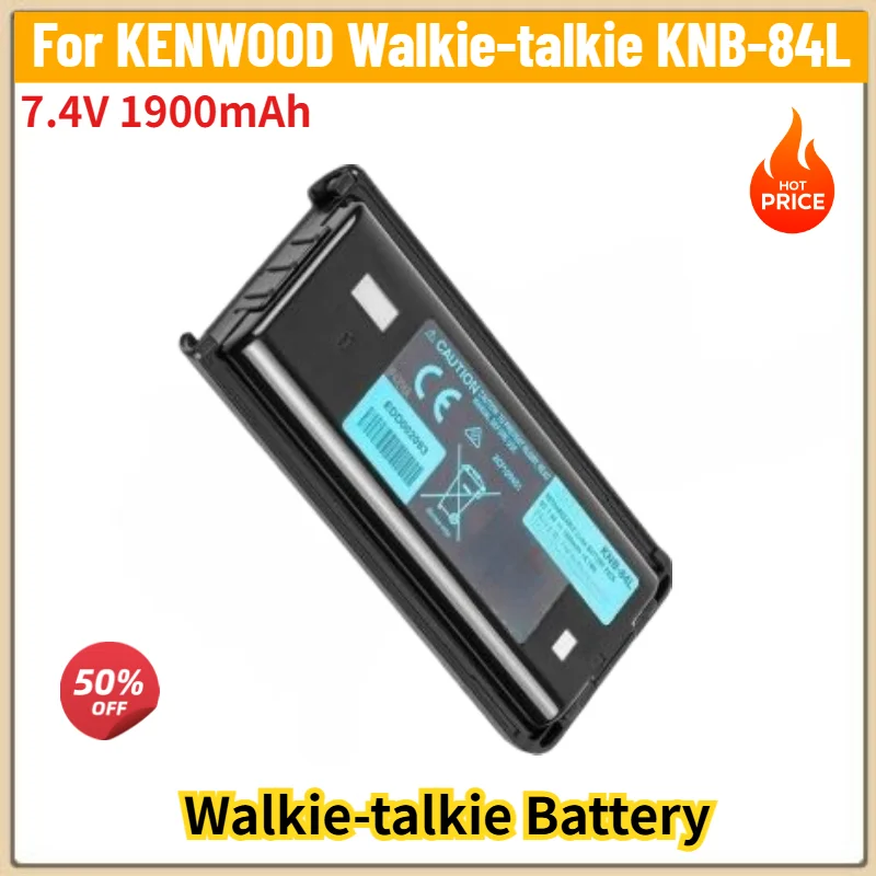 Brand New for KENWOOD Walkie-talkie KNB-84L High Quality Replacement Battery 7.4V 1900mAh
Brand New for KENWOOD Walkie-talkie KNB-84L High Quality Replacement Battery 7.4V 1900mAh
