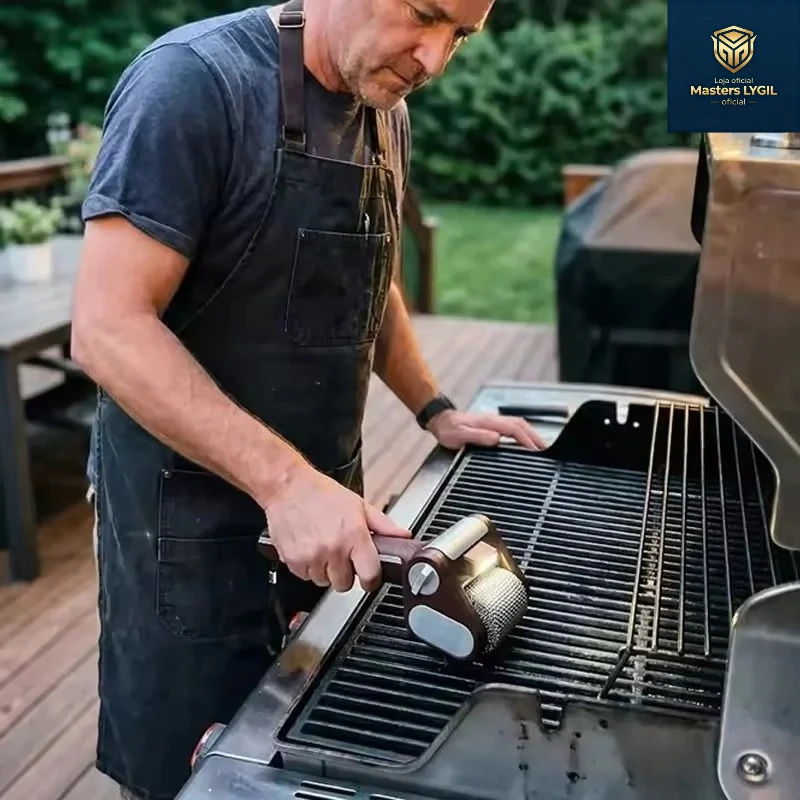 1Pcs Stainless Steel Roller Barbecue Grill Cleaner - Electric With Light - For Removing Burnt Residues - Barbecue Cleaning Brush
1Pcs Stainless Steel Roller Barbecue Grill Cleaner - Electric With Light - For Removing Burnt Residues - Barbecue Cleaning Brush