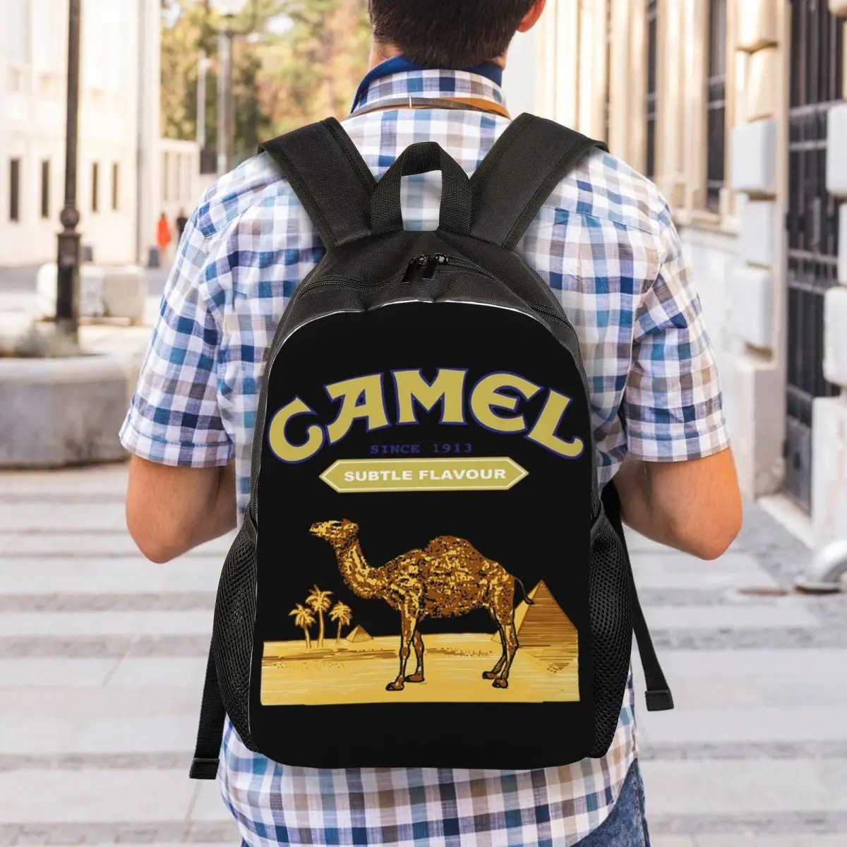 Camel Cigarettes Student Backpack School Bag Hiking Travel Daypack for Men Women Fashion Bookbag Shoulder Bags
Camel Cigarettes Student Backpack School Bag Hiking Travel Daypack for Men Women Fashion Bookbag Shoulder Bags