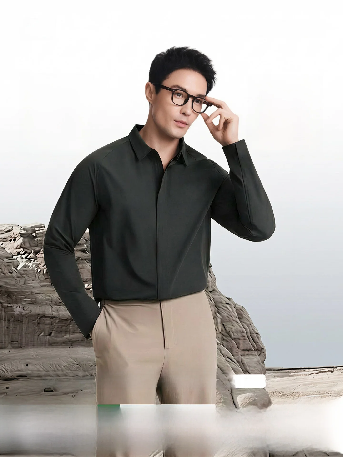 Quick Dry Anti-Wrinkle Men's Shirt Jacket Outdoor Business Casual Black White Inner Wear Polyester Fiber Standard Fit Jacket
Quick Dry Anti-Wrinkle Men's Shirt Jacket Outdoor Business Casual Black White Inner Wear Polyester Fiber Standard Fit Jacket