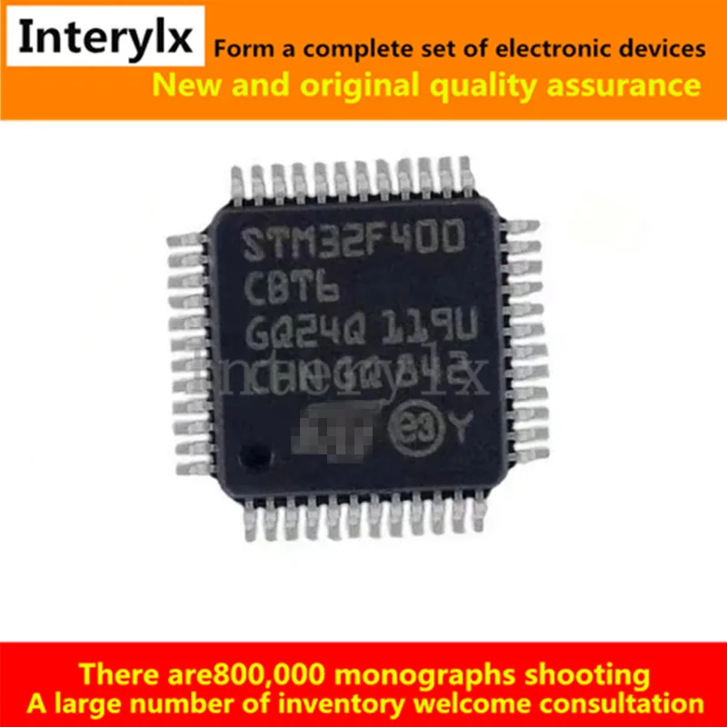 Контроллер микроконтроллера STM32F400CBT6 STM32F400CBT STM32F400CB STM32F400 32F400CBT6 QFP Micro - 48 с одним чипом, 5 шт./партия
Контроллер микроконтроллера STM32F400CBT6 STM32F400CBT STM32F400CB STM32F400 32F400CBT6 QFP Micro - 48 с одним чипом, 5 шт./партия
