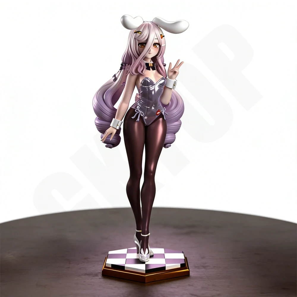 Gray Resin 3D Print Model 1/24 Adorable Bunny Ear Beauty Statue Unassembled Unpainted Model Toy Collection DIY Craft Model Kit
Gray Resin 3D Print Model 1/24 Adorable Bunny Ear Beauty Statue Unassembled Unpainted Model Toy Collection DIY Craft Model Kit