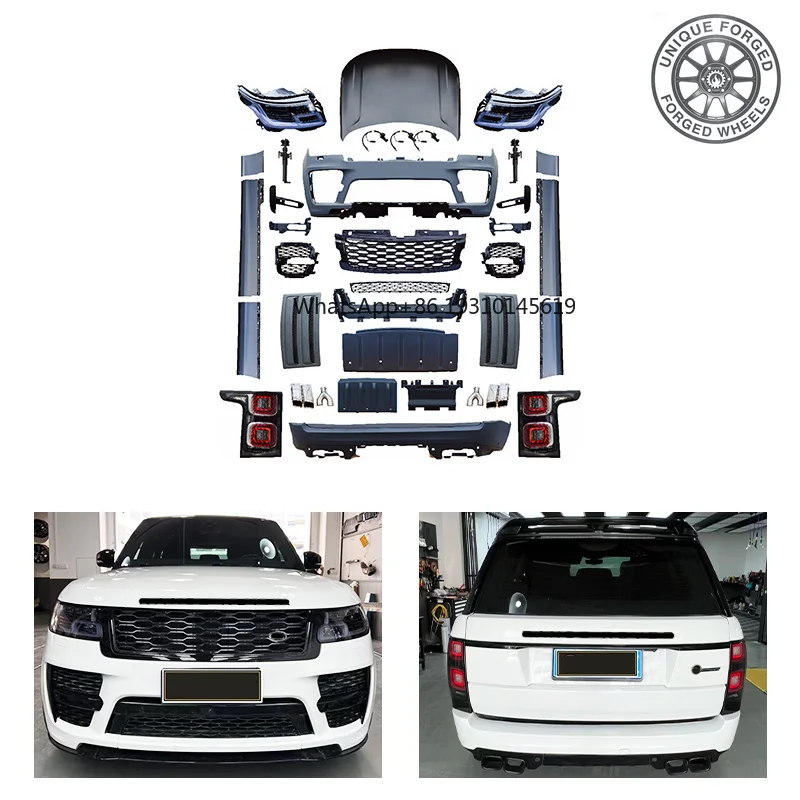 26 style 2013-2017 & 2018-2022 Upgrade SVO Front/Rear Bumper Headlights Taillights Body Kit Bolt-On For Range Rover Executive
26 style 2013-2017 & 2018-2022 Upgrade SVO Front/Rear Bumper Headlights Taillights Body Kit Bolt-On For Range Rover Executive