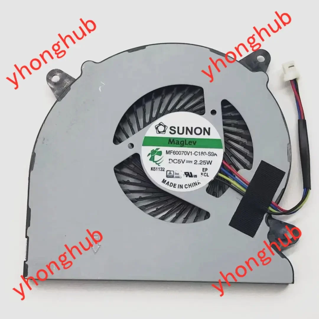 SUNON MF60070V1-C180-S9A Охлаждающий вентилятор для сервера постоянного тока 5 В 2,25 Вт
SUNON MF60070V1-C180-S9A Охлаждающий вентилятор для сервера постоянного тока 5 В 2,25 Вт