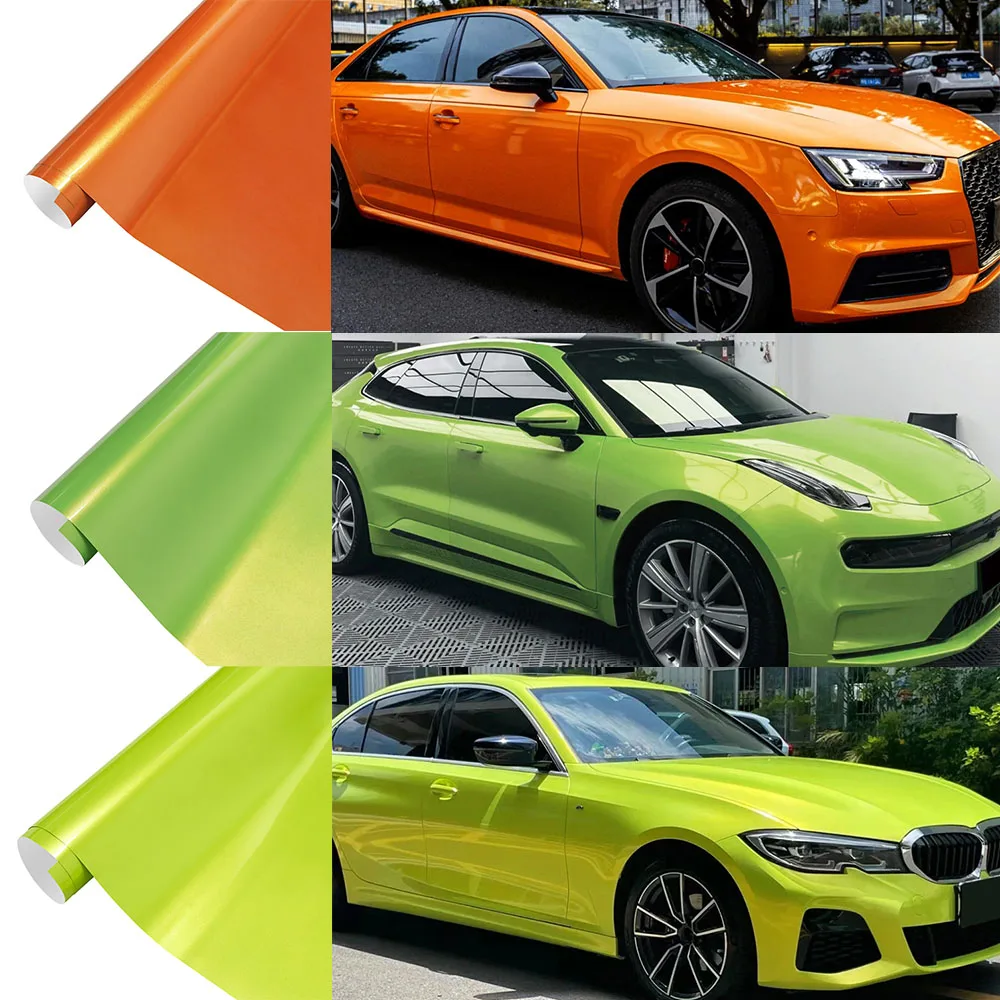 Iridescent Coral Vinyl Wrapping Film Car Stickers Waterproof Self-Adhesive Wrap Film for Auto Motorcycle Tuning & Protection
Iridescent Coral Vinyl Wrapping Film Car Stickers Waterproof Self-Adhesive Wrap Film for Auto Motorcycle Tuning & Protection