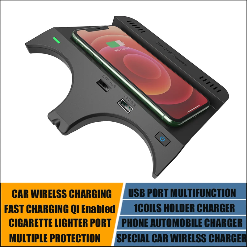 Panel Station For BMW 5 6 Series G30 G31 G32 G38 2017 2018 2019 2020 2021 10W Wireless Mobile Phone Charging Fast Car Charger
Panel Station For BMW 5 6 Series G30 G31 G32 G38 2017 2018 2019 2020 2021 10W Wireless Mobile Phone Charging Fast Car Charger
