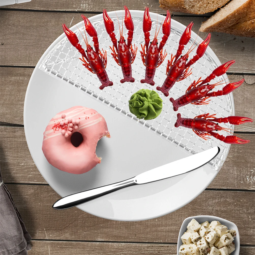 1Pcs Japanese Semicircle Net Stainless Steel Heat Resistant Mesh for Tempura Frying Home Cooking Tool Fry Food Holder
1Pcs Japanese Semicircle Net Stainless Steel Heat Resistant Mesh for Tempura Frying Home Cooking Tool Fry Food Holder