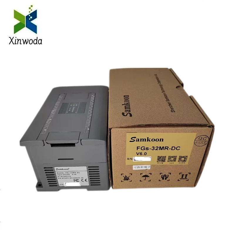 Samkoon Main Module Standard PLC FGs-32MT-DC FGs-32MR-DC FGs-32MT-AC FGs-32MR-AC Digital Input 16 Digital Output 16
Samkoon Main Module Standard PLC FGs-32MT-DC FGs-32MR-DC FGs-32MT-AC FGs-32MR-AC Digital Input 16 Digital Output 16