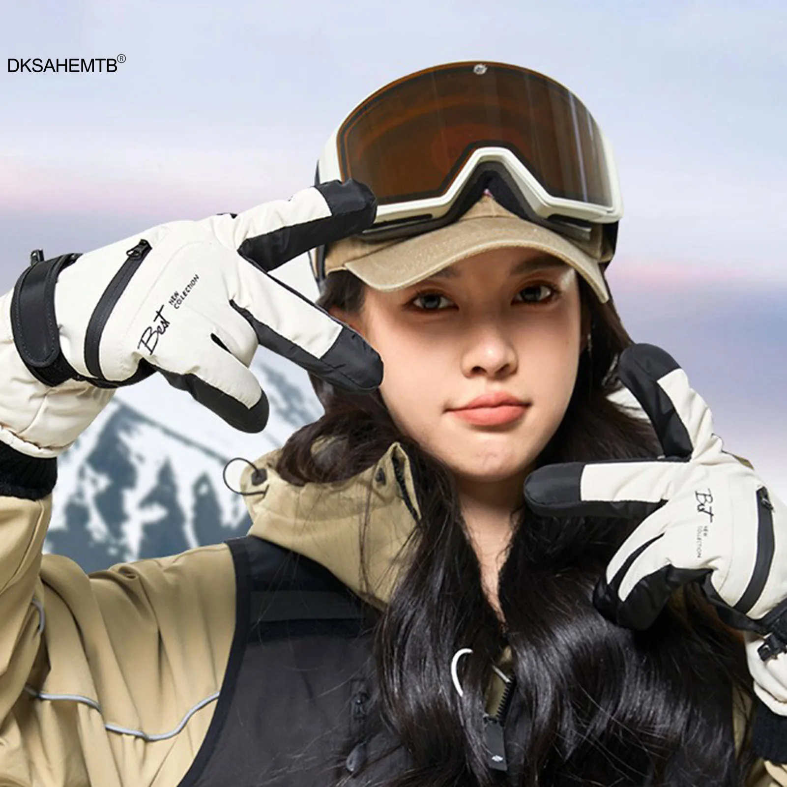 2026 Winter Skiing Gloves For Men And Women Thickened Plush Full Finger Touchscreen Mittens Outdoor Waterproof Skiing Gloves
2026 Winter Skiing Gloves For Men And Women Thickened Plush Full Finger Touchscreen Mittens Outdoor Waterproof Skiing Gloves