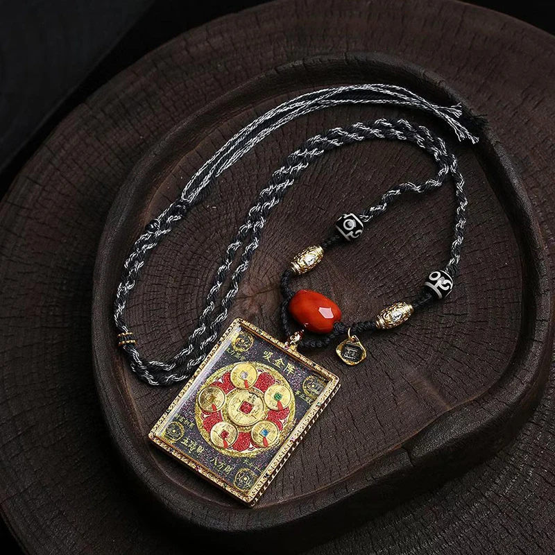 Tangka Money-Attracting Amulet , Woven Pendant, Ethnic Style Colorful Tassel Accessory, Portable Hanging Ornament
Tangka Money-Attracting Amulet , Woven Pendant, Ethnic Style Colorful Tassel Accessory, Portable Hanging Ornament