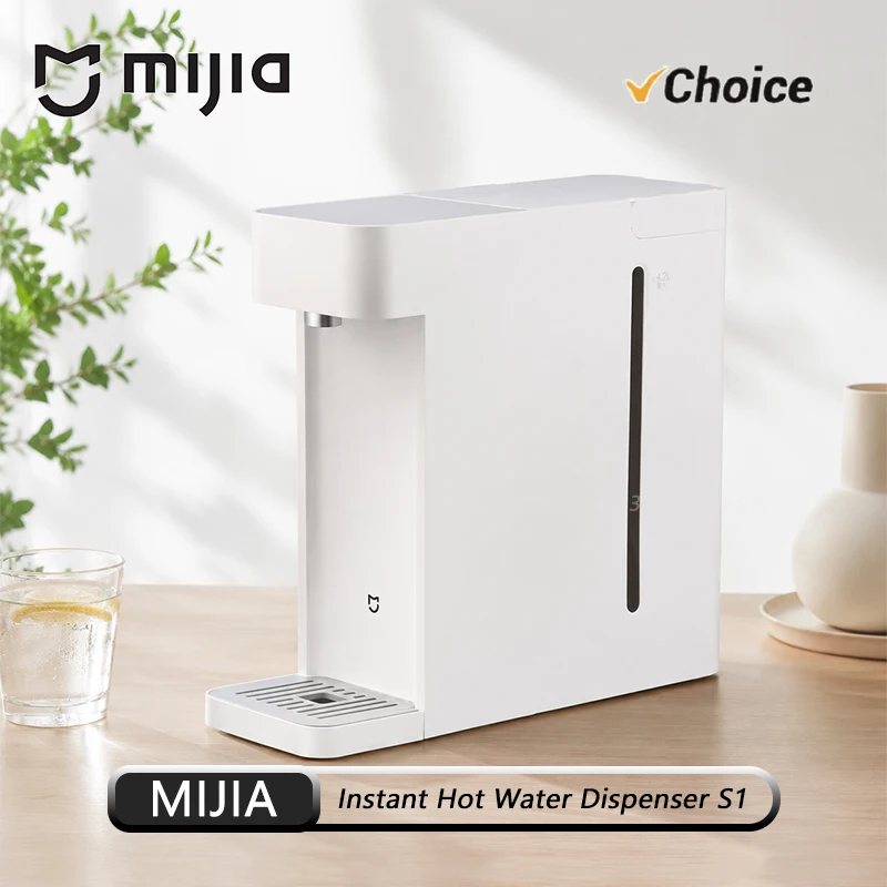 MIJIA Instant Hot Water Dispenser S1 3L Quick Heating Water Heated Dispenser Thermostat Desktop Water Pump Home Office
MIJIA Instant Hot Water Dispenser S1 3L Quick Heating Water Heated Dispenser Thermostat Desktop Water Pump Home Office
