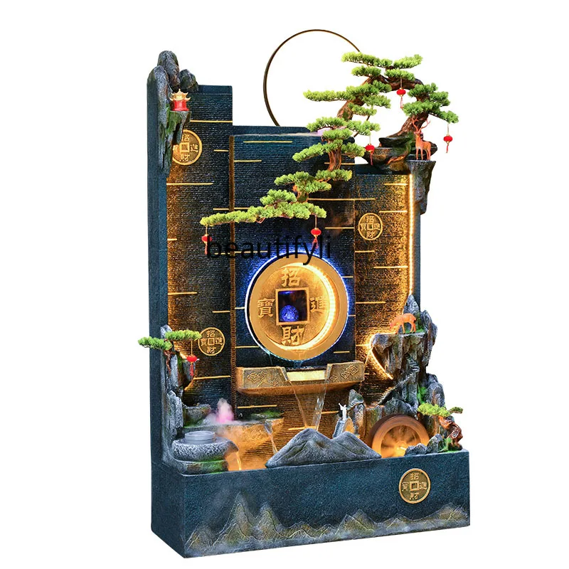 Living Room Club Tea Room Lucky Water Curtain Wall Circulating Water Wall Landscape Decoration Floor Ornaments
Living Room Club Tea Room Lucky Water Curtain Wall Circulating Water Wall Landscape Decoration Floor Ornaments