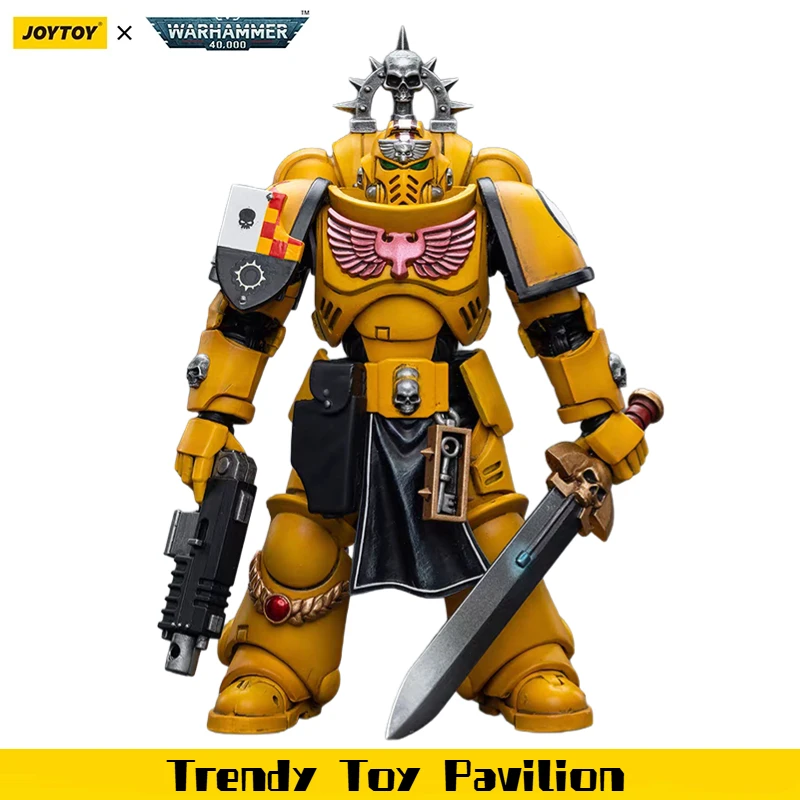【JOYTOY】 Фигурка Warhammer 40K Imperial Fists Lieutenant с Power Sword 1/18 
【JOYTOY】 Фигурка Warhammer 40K Imperial Fists Lieutenant с Power Sword 1/18