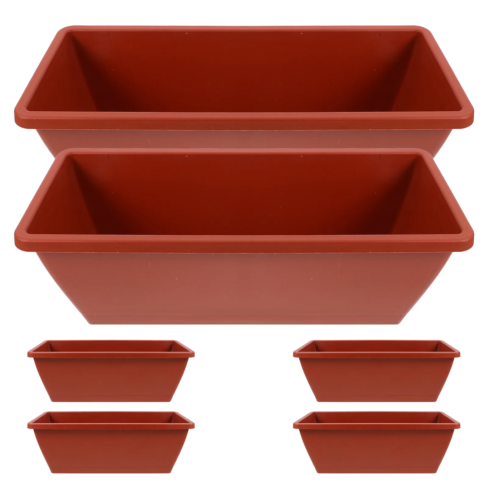 6 Pcs Garden Outdoor Planter Succulent Planters Household Flowerpot Decorations Office Raised Bed
6 Pcs Garden Outdoor Planter Succulent Planters Household Flowerpot Decorations Office Raised Bed