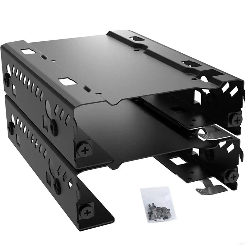 Stackable 3.5 / 2.5" HDD Mounting Bracket for Duo Pack Cases Black 2 Pa 83CF
Stackable 3.5 / 2.5" HDD Mounting Bracket for Duo Pack Cases Black 2 Pa 83CF
