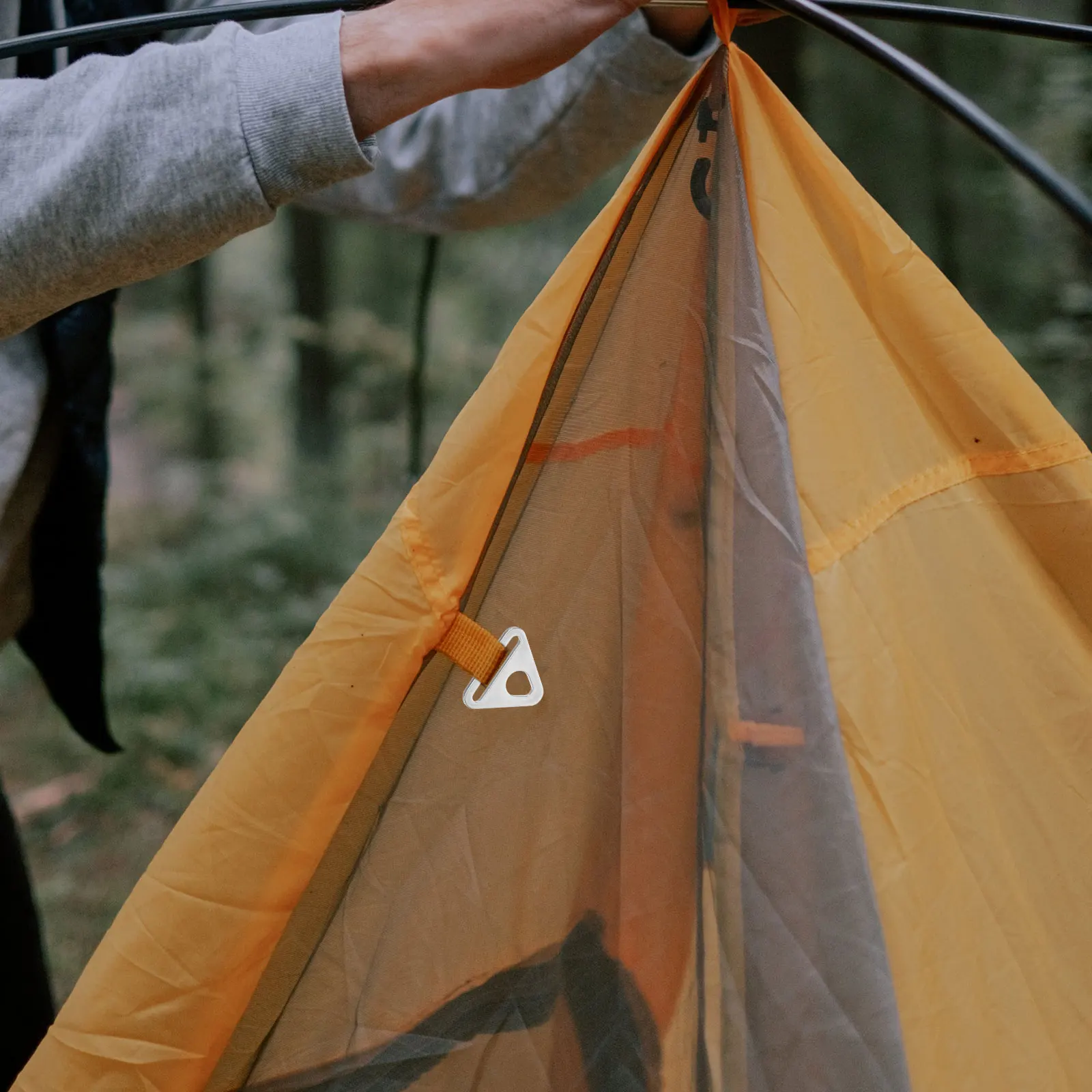 10 Pcs Stainless Steel Triangle Buckle 304 Camping Wind Rope Regulator Tent Gusset Pole Reinforced Lightweight
10 Pcs Stainless Steel Triangle Buckle 304 Camping Wind Rope Regulator Tent Gusset Pole Reinforced Lightweight