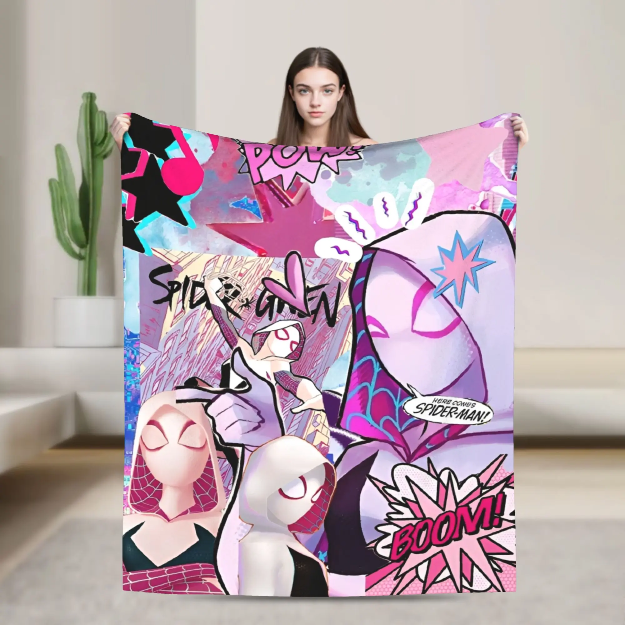 spider gwen Print Blanket For Men Women Super Soft Cozy spiderman spider-man Throw Blankets for Sofa 50x60 Inches Multi-size
spider gwen Print Blanket For Men Women Super Soft Cozy spiderman spider-man Throw Blankets for Sofa 50x60 Inches Multi-size