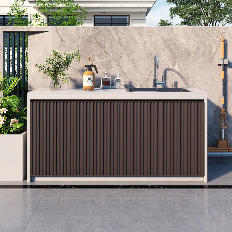 Aluminum alloy outdoor grille door garden courtyard wash basin balcony storage cabinet sink integrated basin waterproof rock sla
Aluminum alloy outdoor grille door garden courtyard wash basin balcony storage cabinet sink integrated basin waterproof rock sla