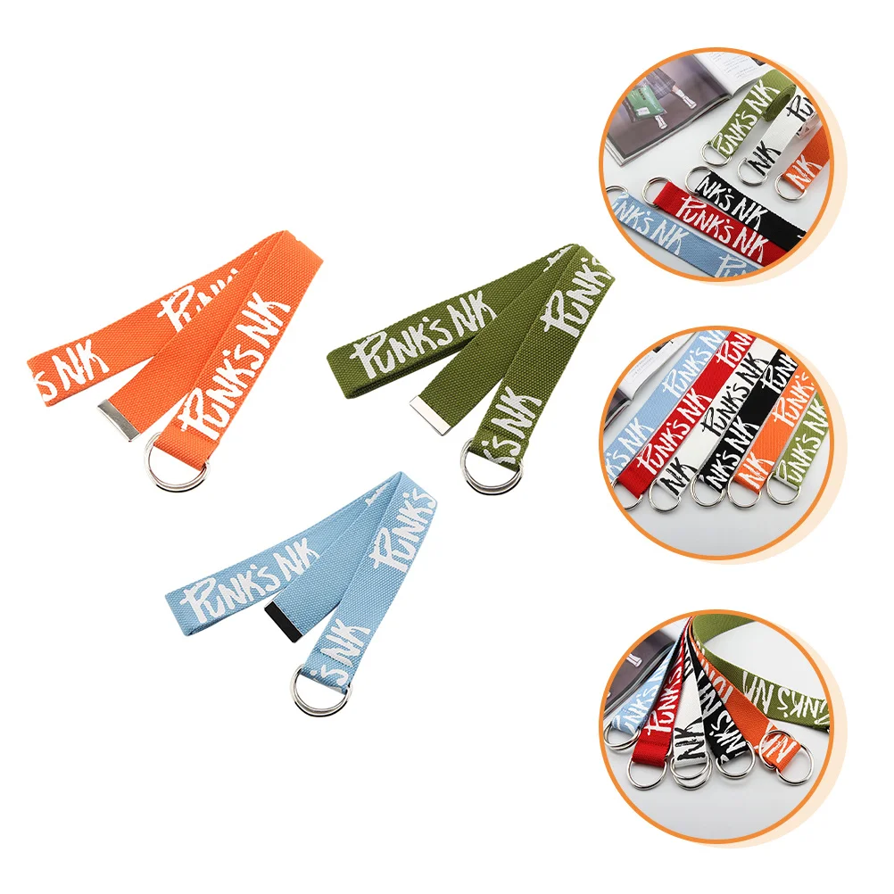 3pcs Canvas For Canvas Pants Belt Women Jeans Pants Ring Belts Lightweight Adjustable Double Ring Design Web Belt
3pcs Canvas For Canvas Pants Belt Women Jeans Pants Ring Belts Lightweight Adjustable Double Ring Design Web Belt