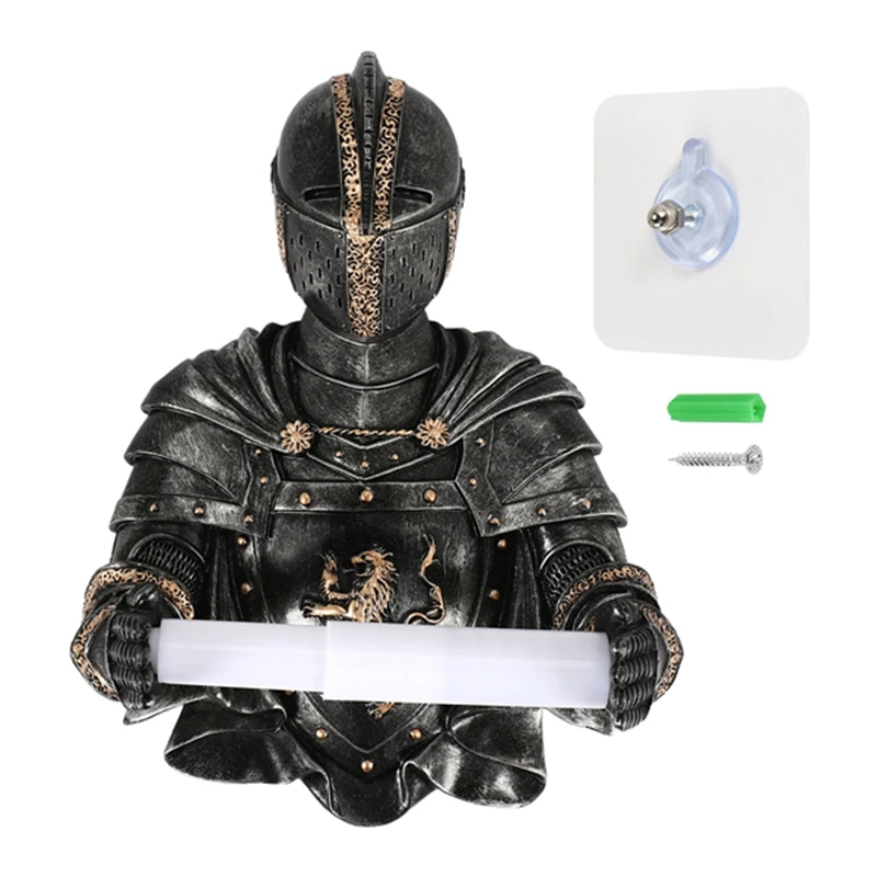 Promotion! Toilet Paper Holders Roll Medieval Statue Knight To Remember Gothic Bathroom Decor Paper Towel Holder
Promotion! Toilet Paper Holders Roll Medieval Statue Knight To Remember Gothic Bathroom Decor Paper Towel Holder