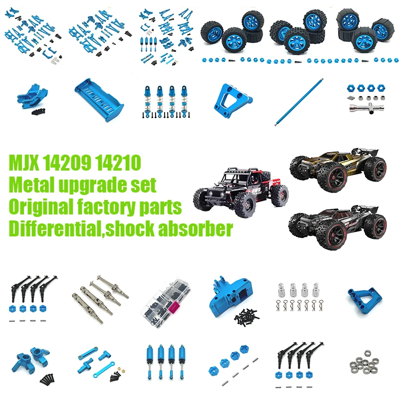 MJX Hyper Go 14209 14210 RC Car Metal Steering Cup Upper Lower Swing Arm Set Shock Tower Bracket Body Post Upgrade Parts
MJX Hyper Go 14209 14210 RC Car Metal Steering Cup Upper Lower Swing Arm Set Shock Tower Bracket Body Post Upgrade Parts