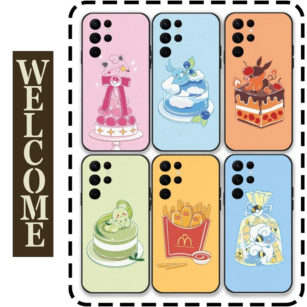 Cute Jigglypuff Cake Phone Case for Samsung Galaxy S24 Ultra S22 S23 Ultra S21 S20 5G Protective Silicone TPU Funda
Cute Jigglypuff Cake Phone Case for Samsung Galaxy S24 Ultra S22 S23 Ultra S21 S20 5G Protective Silicone TPU Funda