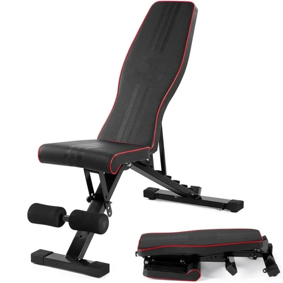 Multi-Function 6 in 1 Weight Bench Set - Leg Press, Preacher Curl Rack, Adjustable Workout Bench and Squat Rack for Full Body E
Multi-Function 6 in 1 Weight Bench Set - Leg Press, Preacher Curl Rack, Adjustable Workout Bench and Squat Rack for Full Body E