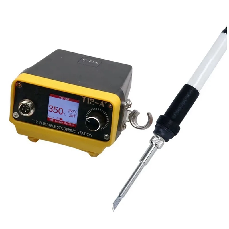 A83I-T12-A Plus Cordless Soldering Station Solder Iron For Dewalt 18/20V Max Li-Ion Battery For DIY Kit
A83I-T12-A Plus Cordless Soldering Station Solder Iron For Dewalt 18/20V Max Li-Ion Battery For DIY Kit