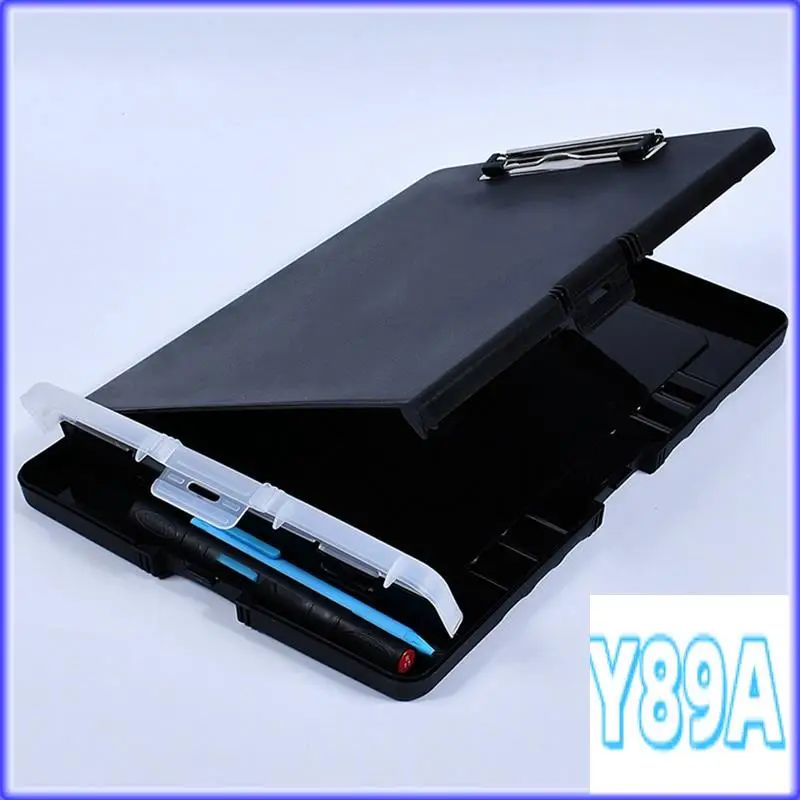 GO-Clip Board Organizer Clipboards With Storage Nursing Clipboard Foldable File Folder Plastic Clipboard (Black) Easy Install
GO-Clip Board Organizer Clipboards With Storage Nursing Clipboard Foldable File Folder Plastic Clipboard (Black) Easy Install