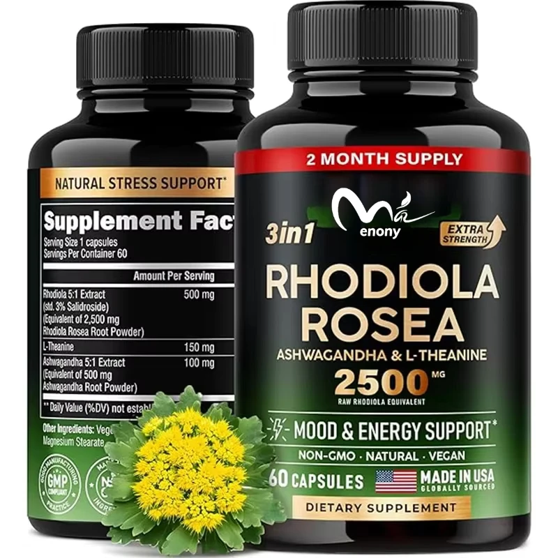 Добавка Rhodiola Rosea — экстракт родиолы 5:1 | 3% Салидросид - Ашавандаха и Л-Тайин - 60 капсул
Добавка Rhodiola Rosea — экстракт родиолы 5:1 | 3% Салидросид - Ашавандаха и Л-Тайин - 60 капсул