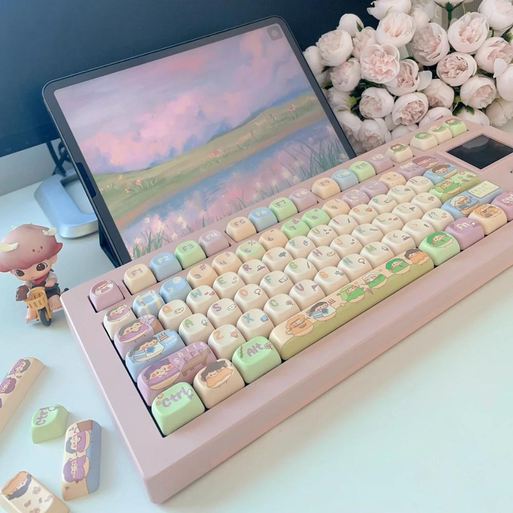Sixteen Personalities Series Style Keycaps Cherry & MOA 141-Key Cute Cartoon Character Mechanical Keyboard Pbt Color Keycaps
Sixteen Personalities Series Style Keycaps Cherry & MOA 141-Key Cute Cartoon Character Mechanical Keyboard Pbt Color Keycaps