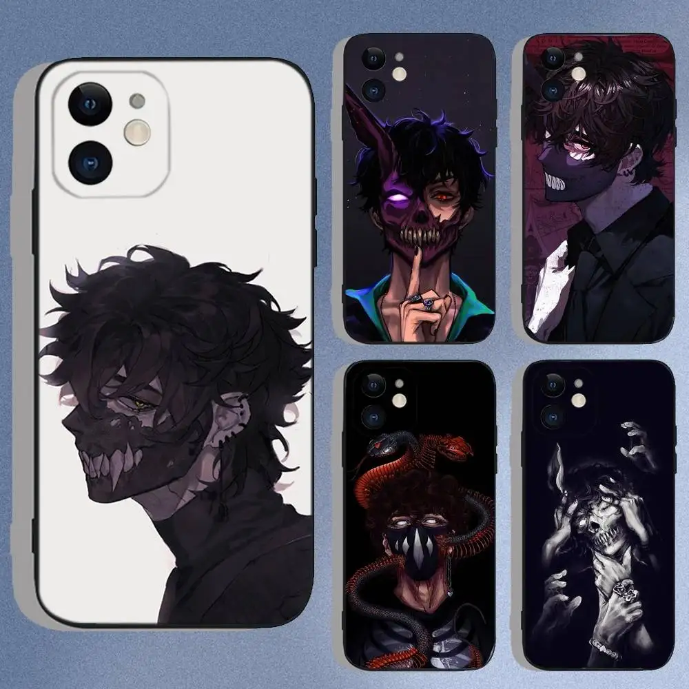 Corpse Husband Phone Case For iPhone 16e,16,15,14,13,12,11,XS,XR,X,8,7,Pro,Max,Plus,Mini Silicone Black Funda Shell
Corpse Husband Phone Case For iPhone 16e,16,15,14,13,12,11,XS,XR,X,8,7,Pro,Max,Plus,Mini Silicone Black Funda Shell