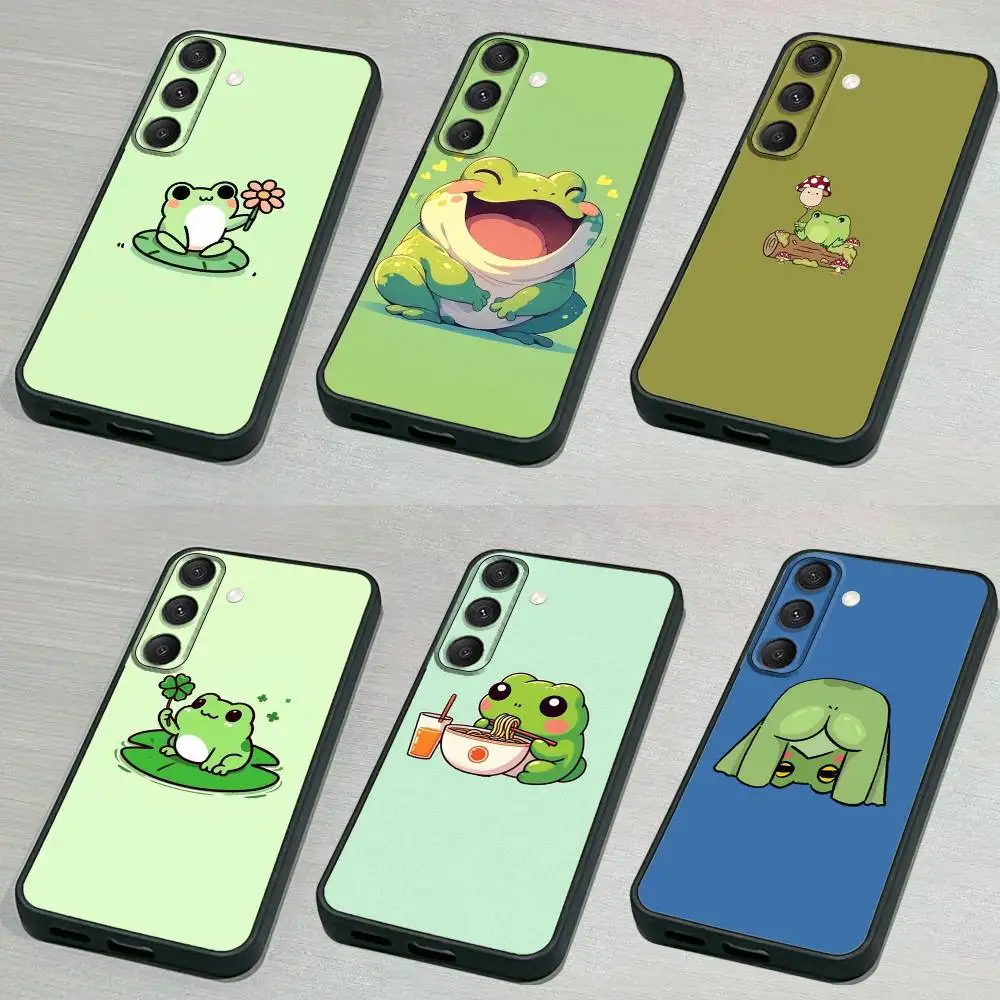 Cartoon F-Frog-S Phone Case For Samsung S 25,24,23,22,30,21,10,9,Ultra,Plus,Lite,FE,4,5G Black Soft Case
Cartoon F-Frog-S Phone Case For Samsung S 25,24,23,22,30,21,10,9,Ultra,Plus,Lite,FE,4,5G Black Soft Case