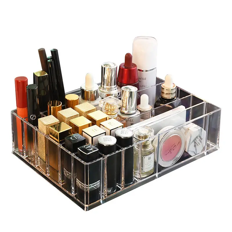 Makeup Organizer Box, Makeup Storage Lipstick Organizer for Powder Foundation Eye Shadow Cushion Blush, Skincare Organizer
Makeup Organizer Box, Makeup Storage Lipstick Organizer for Powder Foundation Eye Shadow Cushion Blush, Skincare Organizer