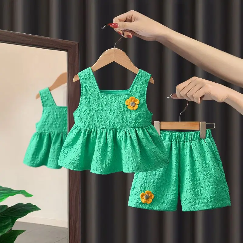 2024Summer Children's Latest Fashion Striped Solid Color Two-Piece Printed Home Outwear
2024Summer Children's Latest Fashion Striped Solid Color Two-Piece Printed Home Outwear
