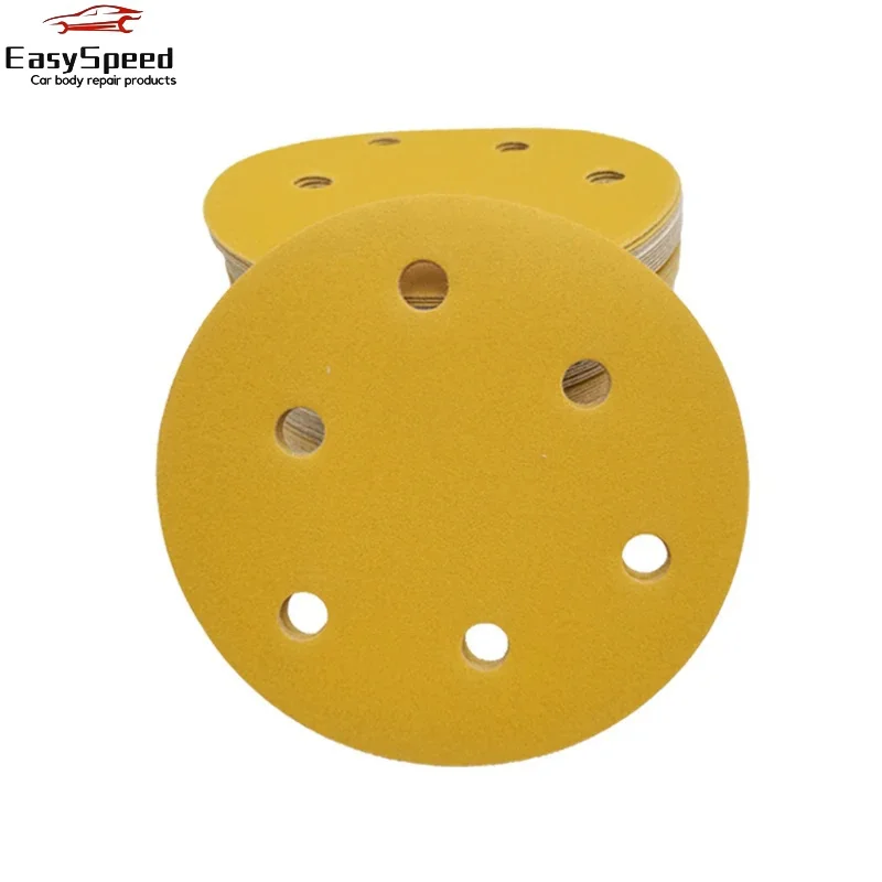 10 Pcs Dry Sanding Paper 5 Inch 6 Hole 125mm Flocking Self-adhesive Car Polishing Putty Round Sand Disc
10 Pcs Dry Sanding Paper 5 Inch 6 Hole 125mm Flocking Self-adhesive Car Polishing Putty Round Sand Disc
