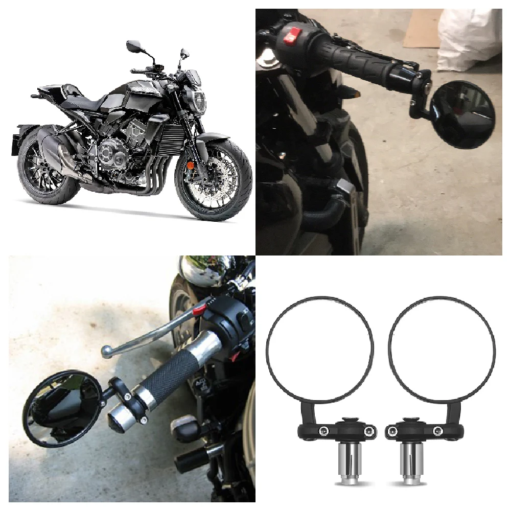 Fit for Honda CB 1000R 650R 300R ABS 250R 150R 125R Motorcycle 22mm Handlebar Bar End Rearview Mirrors Round Side View Mirror
Fit for Honda CB 1000R 650R 300R ABS 250R 150R 125R Motorcycle 22mm Handlebar Bar End Rearview Mirrors Round Side View Mirror