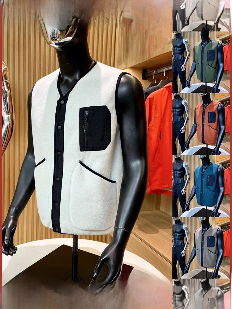 Men's Casual Versatile Fce Lined Lamb Velvet Vest Warmth Retention Windproof Base Layer Simple Design Autumn ential
Men's Casual Versatile Fce Lined Lamb Velvet Vest Warmth Retention Windproof Base Layer Simple Design Autumn ential