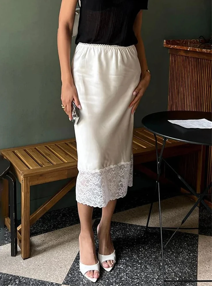 2026 New Summer Women's Lace Maxi Skirt High Waist Slim Patchwork White Elegant Casual Office Long Skirt
2026 New Summer Women's Lace Maxi Skirt High Waist Slim Patchwork White Elegant Casual Office Long Skirt