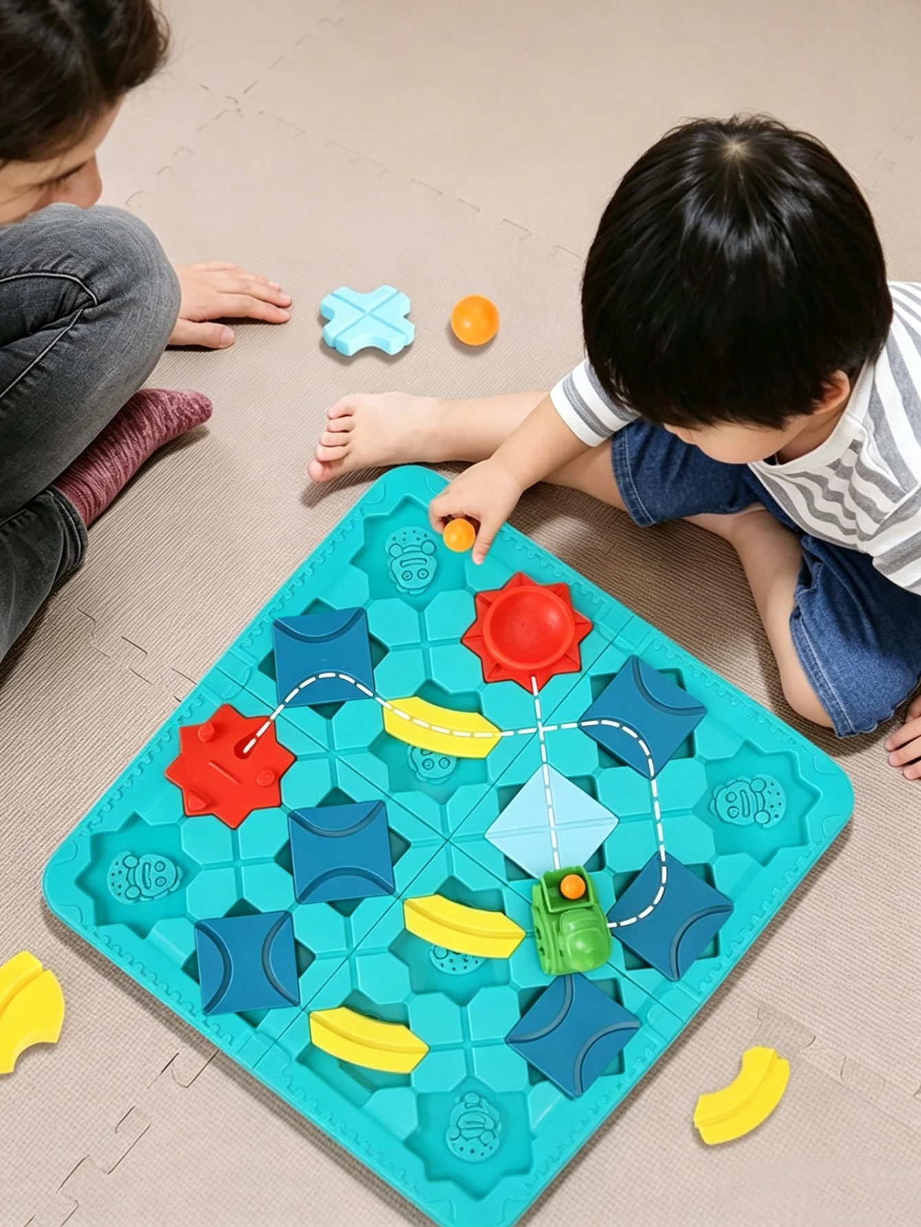 Logical Road Builder Maze Toy for Kids,STEM Educational Path Building Puzzle, Parent-Child Interactive Board Game gift for Boys
Logical Road Builder Maze Toy for Kids,STEM Educational Path Building Puzzle, Parent-Child Interactive Board Game gift for Boys