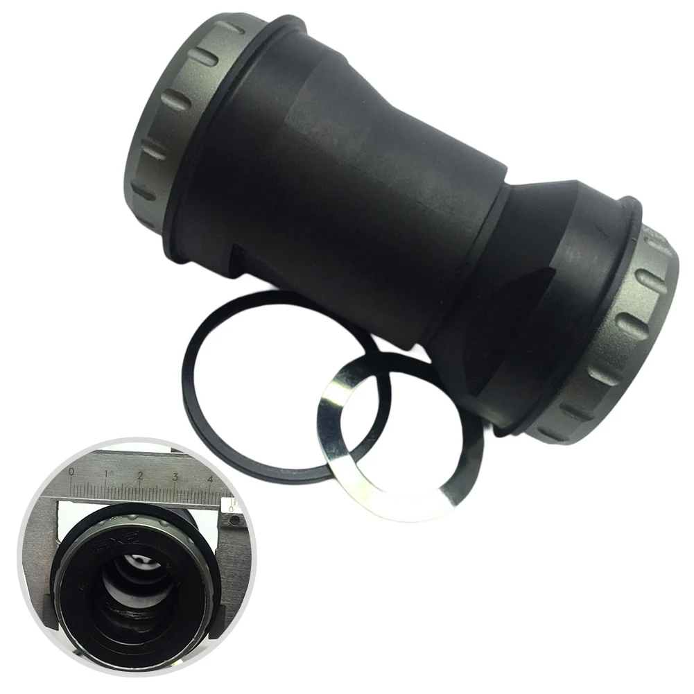 46 To 24mm Chainset Heppe Bike Bottom Bracket Adapter Normal Threaded Style Fit Precise Fit To Shell Compatible With 46 To 24mm