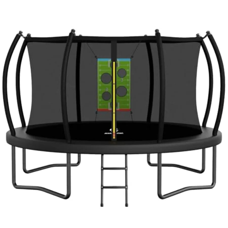 ACWARMHOME Trampoline Outdoor 16Feet 15Feet 14Feet 12Feet 10Feet 8Feet with Enclosure, Non-Slip Ladder and Anti-Rust Coated Fra
ACWARMHOME Trampoline Outdoor 16Feet 15Feet 14Feet 12Feet 10Feet 8Feet with Enclosure, Non-Slip Ladder and Anti-Rust Coated Fra