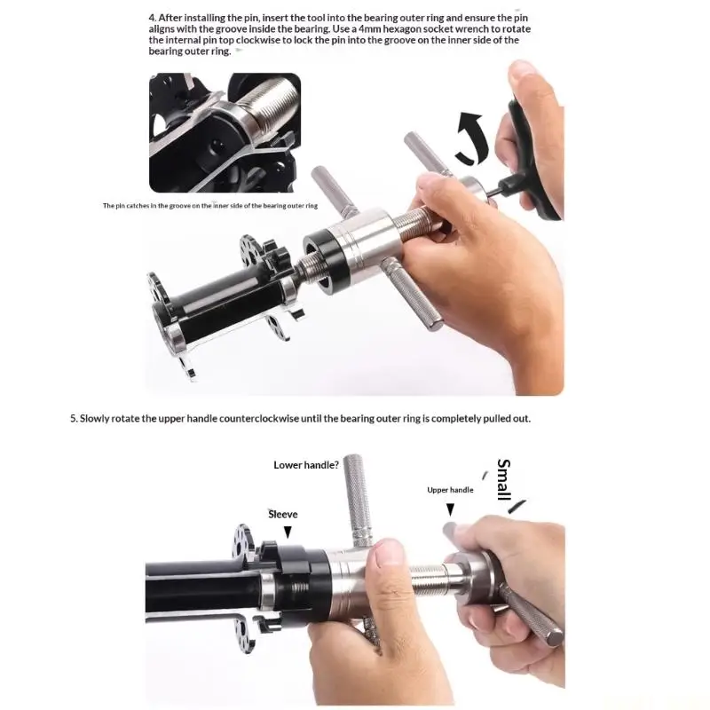 U2JB Quality Alloys Steel Hubs Bearing Removal Tool for Efficient Bicycles Service
U2JB Quality Alloys Steel Hubs Bearing Removal Tool for Efficient Bicycles Service