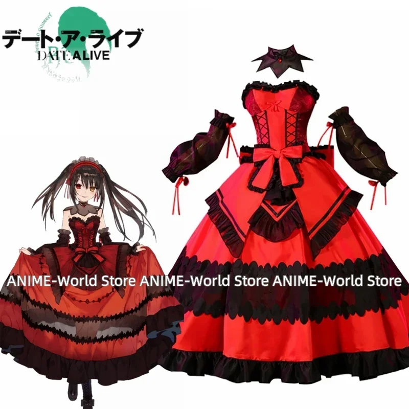 Anime DATE A LIVE Nightmare Tokisaki Kurumi Cosplay Costumes Fancy Lolita Girl Princess Dress Halloween
Anime DATE A LIVE Nightmare Tokisaki Kurumi Cosplay Costumes Fancy Lolita Girl Princess Dress Halloween