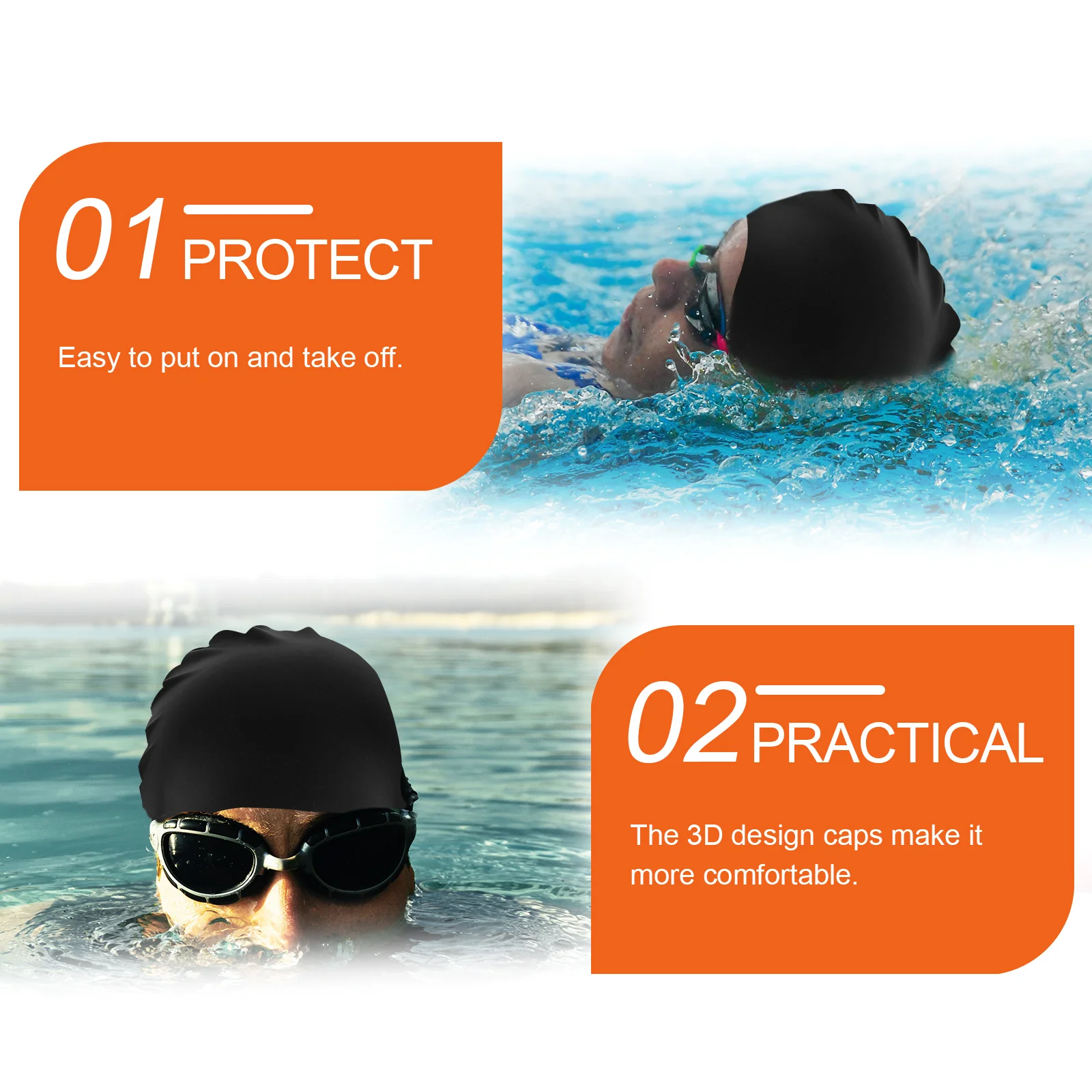Adult Swimming Cap Sports Elastic Hat Silicone Head Cover Caps for Women Waterproof Accessories
Adult Swimming Cap Sports Elastic Hat Silicone Head Cover Caps for Women Waterproof Accessories