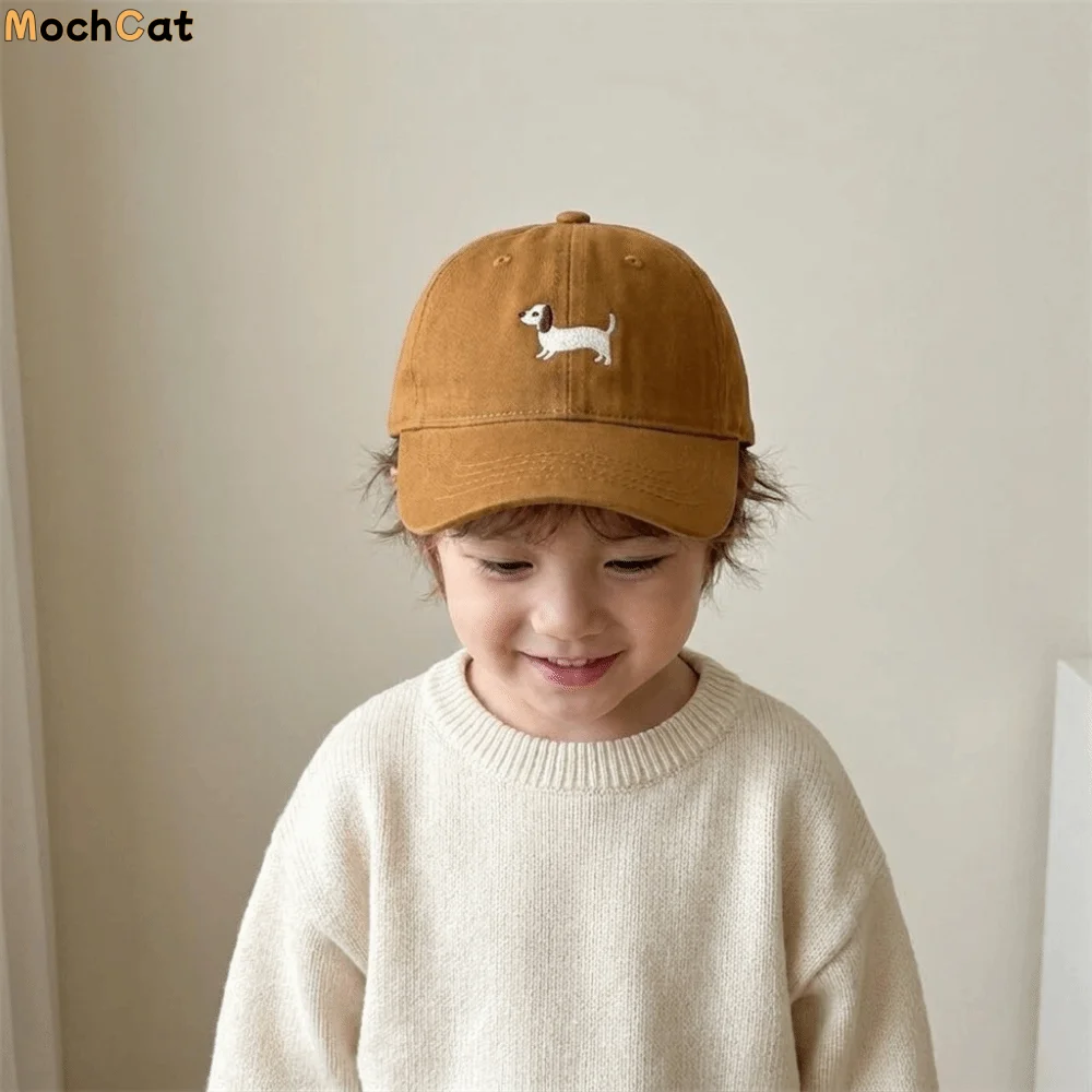 Fashion Solid Color Baby Baseball Cap Korean Style Cartoon Animal Sun Hat Sunscreen Embroidery Children Peaked Cap Girl
Fashion Solid Color Baby Baseball Cap Korean Style Cartoon Animal Sun Hat Sunscreen Embroidery Children Peaked Cap Girl