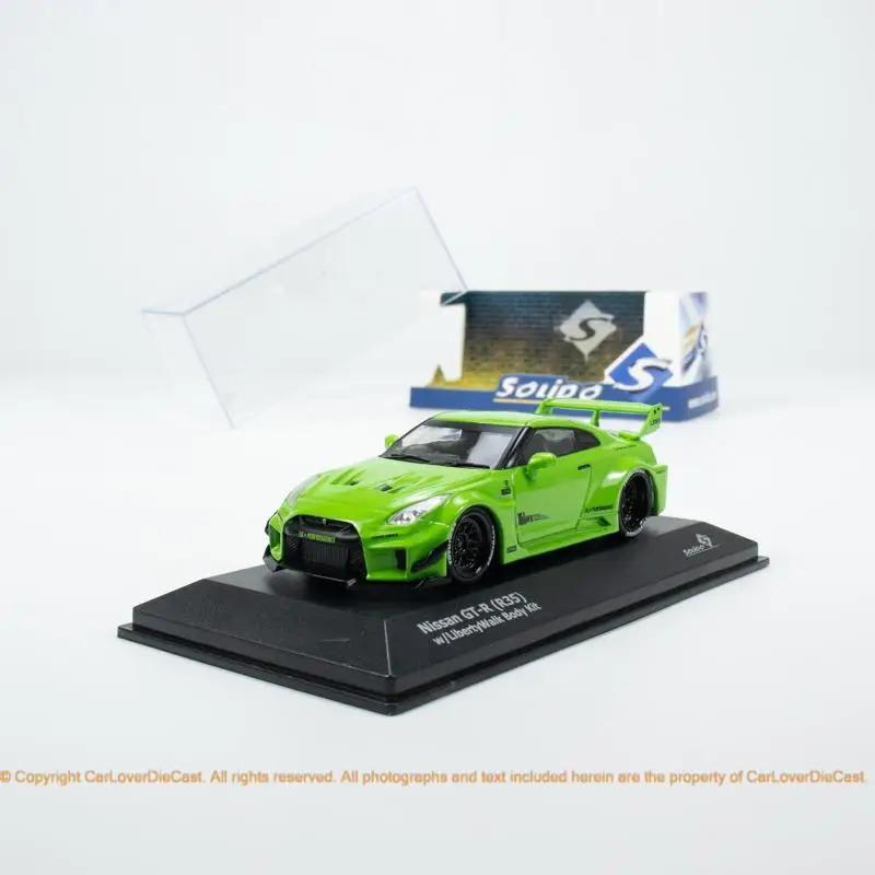 Solido 1:43 Nissan GT-R (R35) LB WORK alloy simulation static car model collection decoration, a holiday gift for friends.
Solido 1:43 Nissan GT-R (R35) LB WORK alloy simulation static car model collection decoration, a holiday gift for friends.