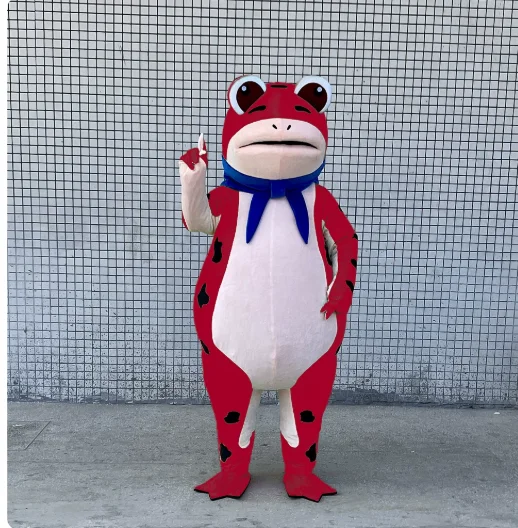 New Adult Halloween Christmas Cute Red Frogs Fancy Dress Cartoon Mascot Costume Plush Fancy Dress Mascot Costume
New Adult Halloween Christmas Cute Red Frogs Fancy Dress Cartoon Mascot Costume Plush Fancy Dress Mascot Costume