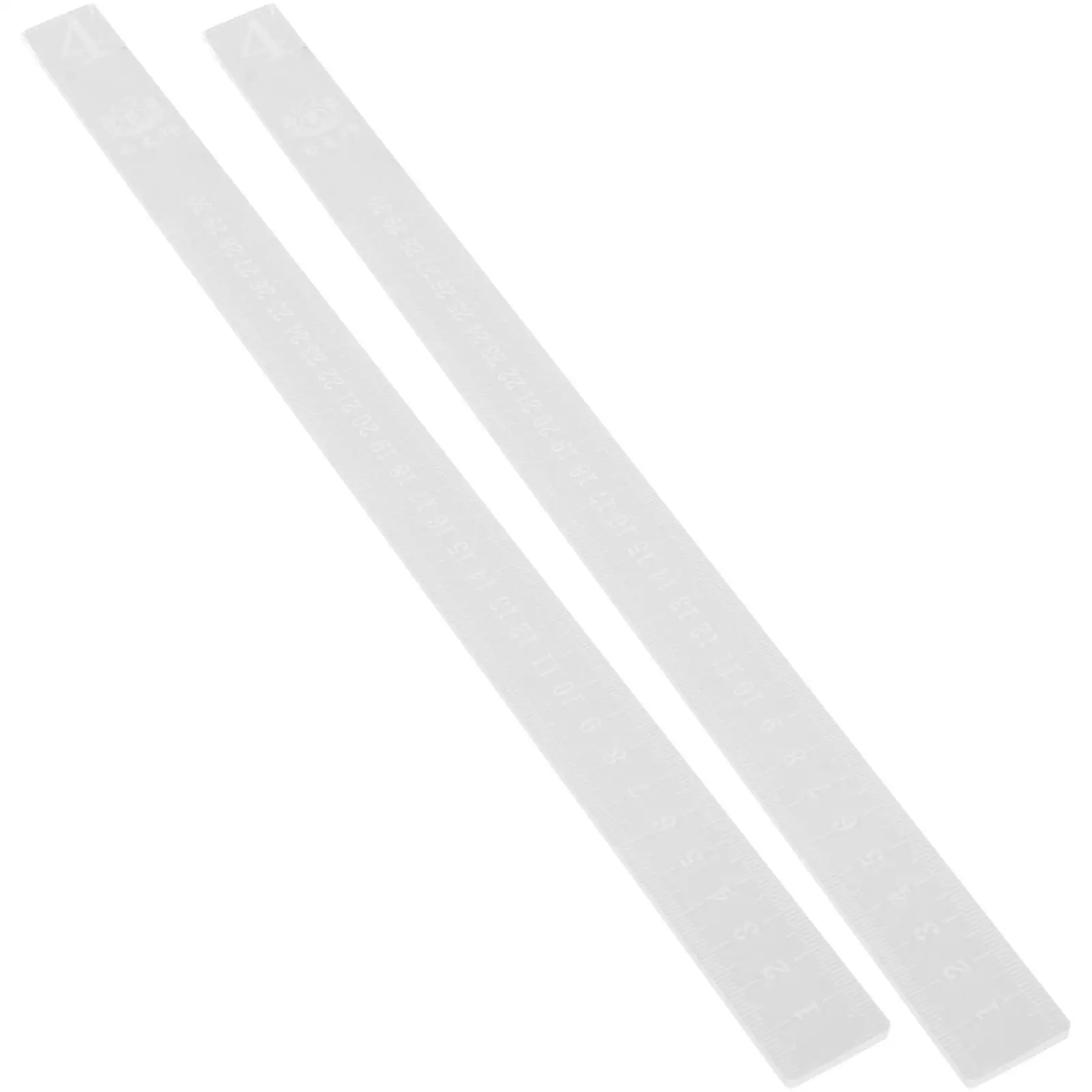 2 Pcs Cookie Balance Ruler 4mm Thickness Measuring Guides Acrylic Baking Dough Roller Pin Kitchen Pastry Pizza Clay Rolling
2 Pcs Cookie Balance Ruler 4mm Thickness Measuring Guides Acrylic Baking Dough Roller Pin Kitchen Pastry Pizza Clay Rolling
