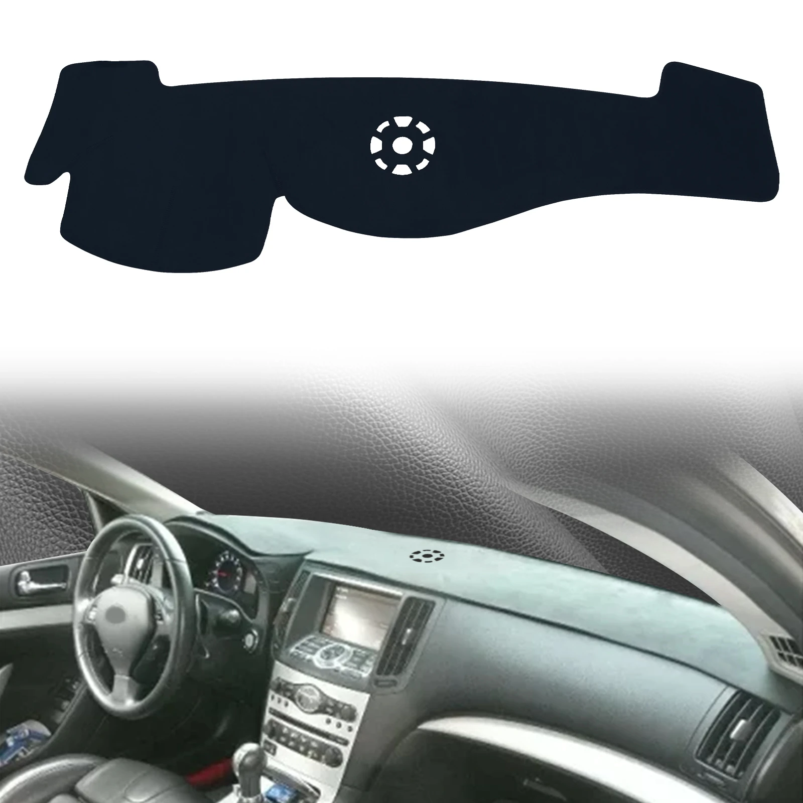 fit for Infiniti G25 G35 G37 2008-2015 Car Accessories Dashmat Dashboard Cover Pad Protective Carpet Leather DashMat Sunshade
fit for Infiniti G25 G35 G37 2008-2015 Car Accessories Dashmat Dashboard Cover Pad Protective Carpet Leather DashMat Sunshade